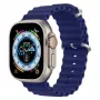 Dux Ducis Silicone Sport Band für Apple Watch 45/44/42mm - Navy Blue