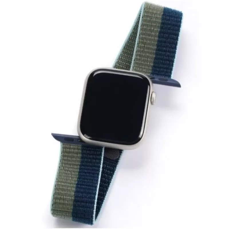 Dux Ducis Silikon-Armband für Apple Watch 38/40/41mm Serie 8/7/6/5/4/3/2/SE - Blau