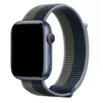 Dux Ducis Silikon-Armband für Apple Watch 38/40/41mm Serie 8/7/6/5/4/3/2/SE - Blau
