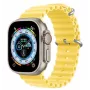 Dux Ducis Silikon-Armband für Apple Watch 8/7/6/5/4/3/2/SE (38/40/41mm) - Gelb