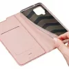 DUX DUCIS Skin Pro Flip Case für Samsung Galaxy A54 5G, Pink, PU-Leder mit Kartenfach und Ständer