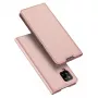 DUX DUCIS Skin Pro Flip Case für Samsung Galaxy A54 5G, Pink, PU-Leder mit Kartenfach und Ständer