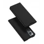 Dux Ducis Skin Pro Holster Cover Flip Case für Xiaomi 12X / 12, Schwarz, PU-Leder, Kartenfach, Ständer