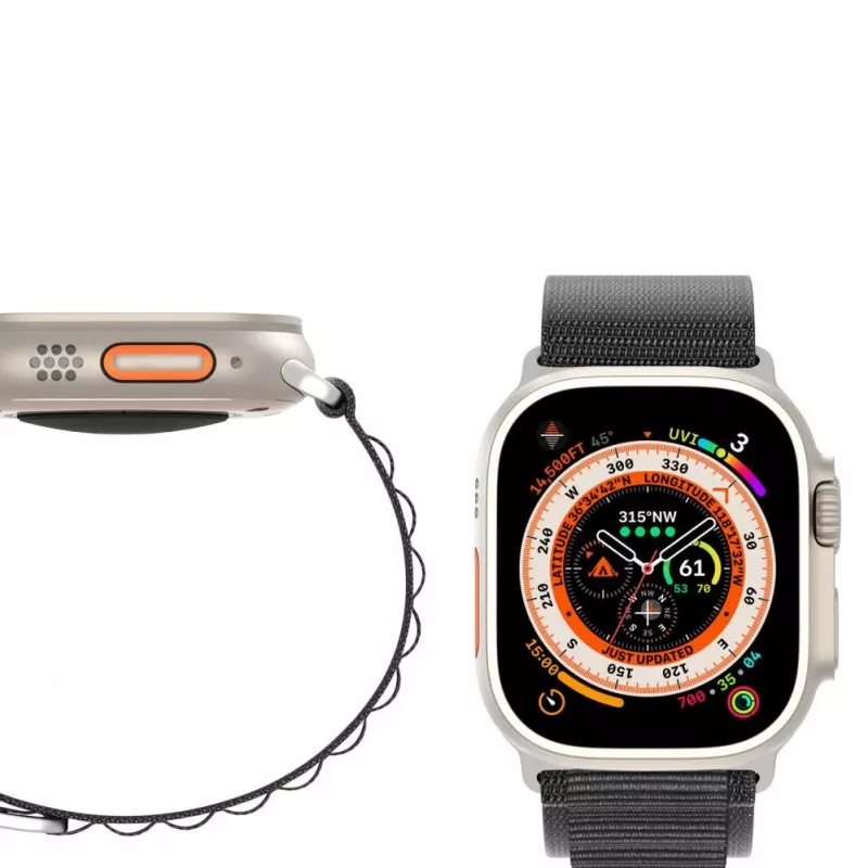 Dux Ducis Sport Buckle Strap für Apple Watch 38/40/41/42mm Schwarz