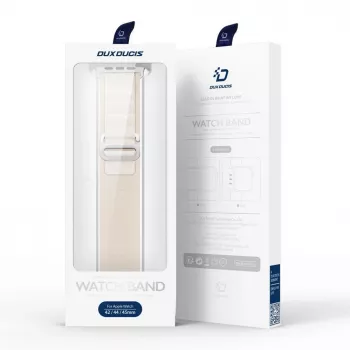 Dux Ducis Sport Buckle Strap für Apple Watch 38/40/41/42MM Starlight