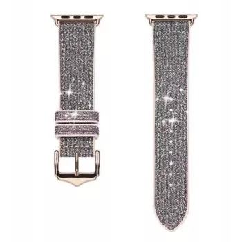 Dux Ducis Edelstahl-Gliederarmband für Apple Watch 38/40/41mm - Silber