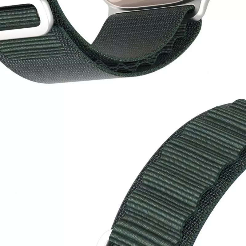 Dux Ducis Strap GS Version Sportarmband mit Dornschließe für Apple Watch 42/44/45/49mm - Grün