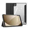 Dux Ducis Toby Folio Case mit Flip-Ständer für Samsung Galaxy Tab A9 8,7 inch - Schwarz