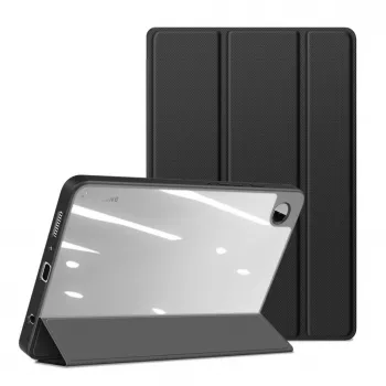 Dux Ducis Toby Folio Case mit Flip-Ständer für Samsung Galaxy Tab A9 8,7 inch - Schwarz