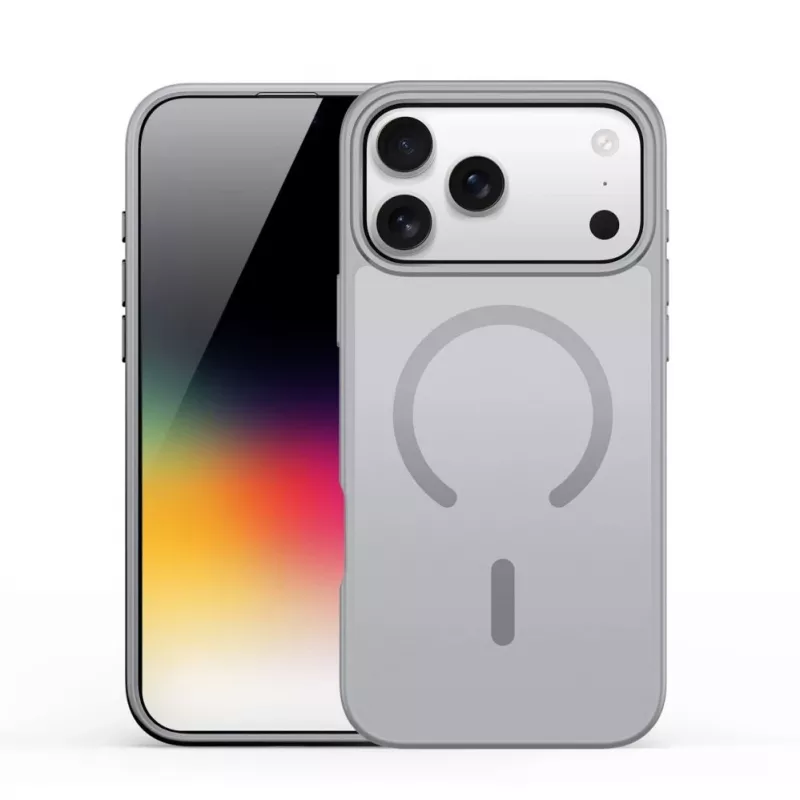 Dux Ducis YIND PC+TPU Case mit MagSafe für Apple iPhone 17 Pro Grau