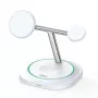 Duzzona W16 15W 3-in-1 Magnetisches Wireless Ladegerät Weiß