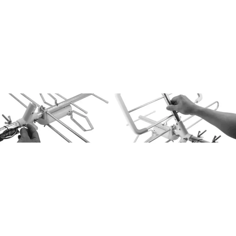 DVB-T/T2 Antenne Spacetronik EOS L Combo Weiß (Passiv)