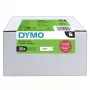 DYMO D1 Beschriftungsband 9mm x 7m Schwarz auf Weiß (10er-Pack)