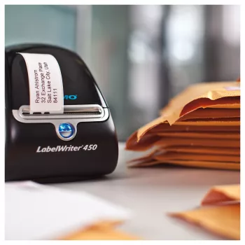 DYMO LabelWriter Adressetiketten 99010, 28x89 mm, Weiß, 2 Rollen mit je 130
