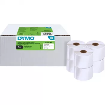 DYMO LabelWriter Versand- und Namensschild-Etiketten, 54 x 101 mm, Weiß, Permanentkleber, 220 Etiketten pro Rolle