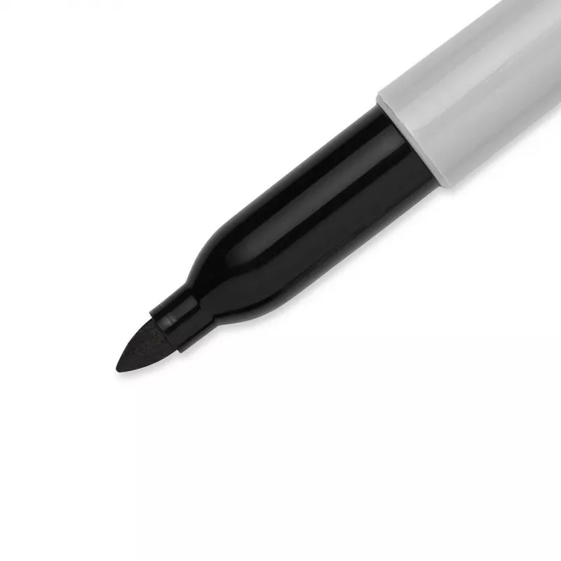 DYMO Sharpie Feinstrich-Permanentmarker Schwarz (2er-Pack)