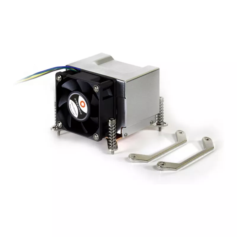 Dynatron K666R1 Tower CPU Kühler 2U für Sockel 1150, 1151, 1155, 1156, 1200 Aktiv