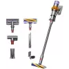 Dyson V15 Detect Absolute Akku-Staubsauger, Edelstahl, 240AW, LCD-Display, 60min Laufzeit