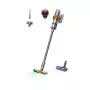 Dyson V15 Detect Absolute Akku-Staubsauger, Edelstahl, 240AW, LCD-Display, 60min Laufzeit