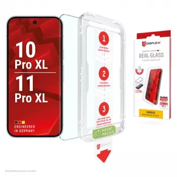 E.V.I. DISPLEX Real Glass Displayschutzfolie für Google Pixel 11 Pro XL