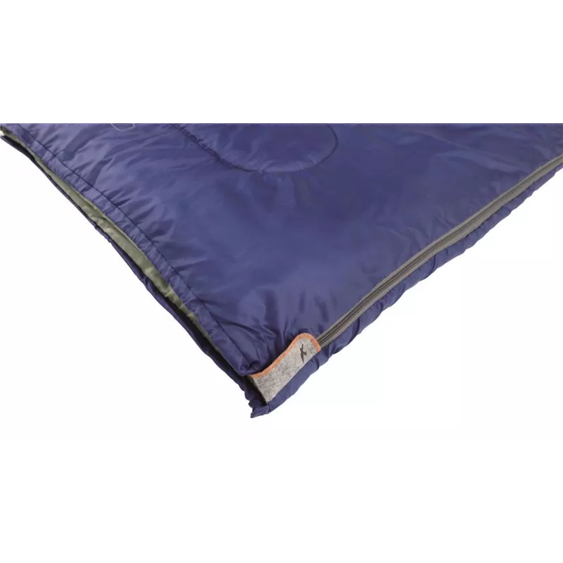 Easy Camp Chakra Blue Schlafsack - Rechteckig, 1-2 Saison, Polyester