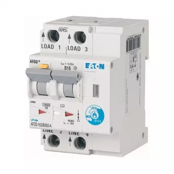 EATON AFDD-16/2/B/003-A 187204 Fehlerlichtbogen-Schutzeinrichtung 2-polig B16A 30mA Typ A