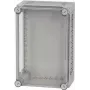 Eaton CI43-150 Wandgehäuse, Polycarbonat, Grau mit transparentem Deckel, IP65, 150x150x130mm 022273