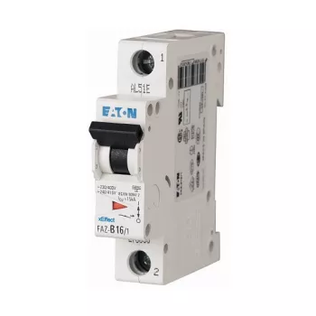 Eaton FAZ-B16/1 Leitungsschutzschalter MCB, 16 A, 1-polig, Typ B, 6 kA (278535)