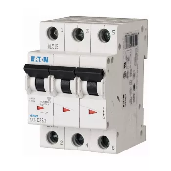 EATON FAZ-C16/3 16 A 3-Poliger Leitungsschutzschalter mit C-Charakteristik