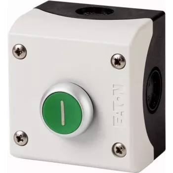 Eaton M22-D-G-X1/KC11/I Drucktaster Paneel Grau, 1NO+1NC, Momentary, 22,5mm, IP66/IP67/IP69K 216522