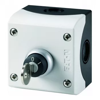 Eaton M22-WRS/KC11/I Schlüsselschalter, 2 Stellungen, 1NO+1NC, rastend, IP66, 22,5mm