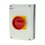 Eaton P3-63/I4/SVB 3-poliger Hauptschalter mit Not-Aus, 63 A, Aufputzmontage, IP65