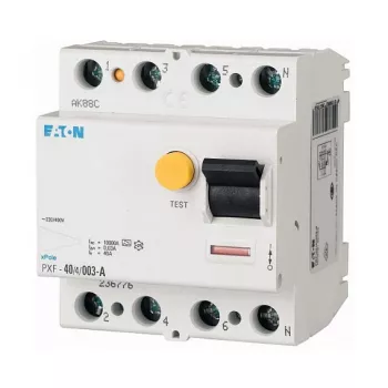 EATON PXF-63/4/003-A Fehlerstromschutzschalter (RCCB), 63 A, 4-polig, 30 mA, Typ A