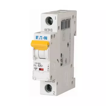 EATON PXL-B25/1 Leitungsschutzschalter MCB, 25A, 1-polig, Typ B, 10kA, DIN-Schiene