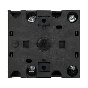 Eaton T0-1-15431/E 1-poliger Nockenschalter 20A, 690V AC, Schwarz/Grau, Frontbefestigung, IP65