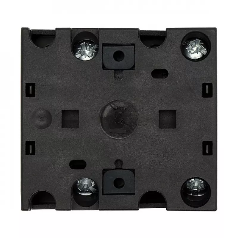 Eaton T0-1-15431/E 1-poliger Nockenschalter 20A, 690V AC, Schwarz/Grau, Frontbefestigung, IP65