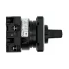Eaton T0-1-15431/E 1-poliger Nockenschalter 20A, 690V AC, Schwarz/Grau, Frontbefestigung, IP65