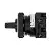 Eaton T0-1-15431/E 1-poliger Nockenschalter 20A, 690V AC, Schwarz/Grau, Frontbefestigung, IP65