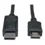 Eaton Tripp Lite P582-003 DisplayPort-auf-HDMI-Adapterkabel, 0,91 m, 1080p, Schwarz