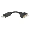 EATON Tripp Lite Series DisplayPort-auf-DVI-I-Adapterkabel (M/F), 15,2 cm (6 Zoll)
