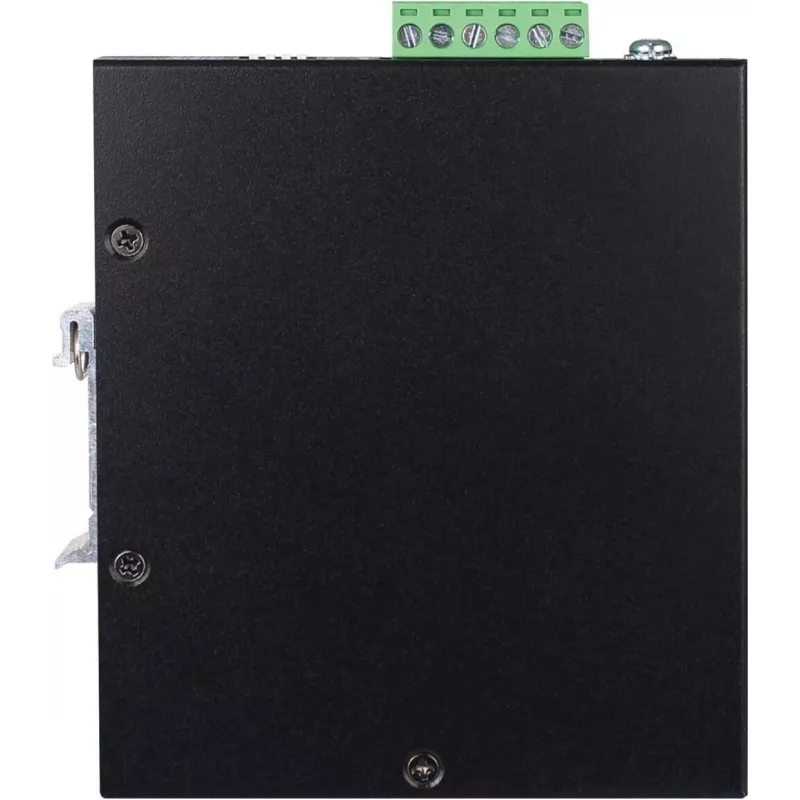 Eaton Tripp Lite Series Industrial Gigabit PoE++ Injektor, 60W, 802.3bt, Midspan, -40°C bis 75°C, IP30, Dual 24-57VDC, DIN-Schiene, 1-Port, Schwarz