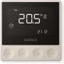 Eberle ATR 4800 AP programmierbarer Uhr-Thermostat für Raum- und Bodentemperaturregelung, Aufputzmontage, 230 V AC, 10 A, Wochenprogramm, LCD-Hintergrundbeleuchtung, Reinweiß 567194458600