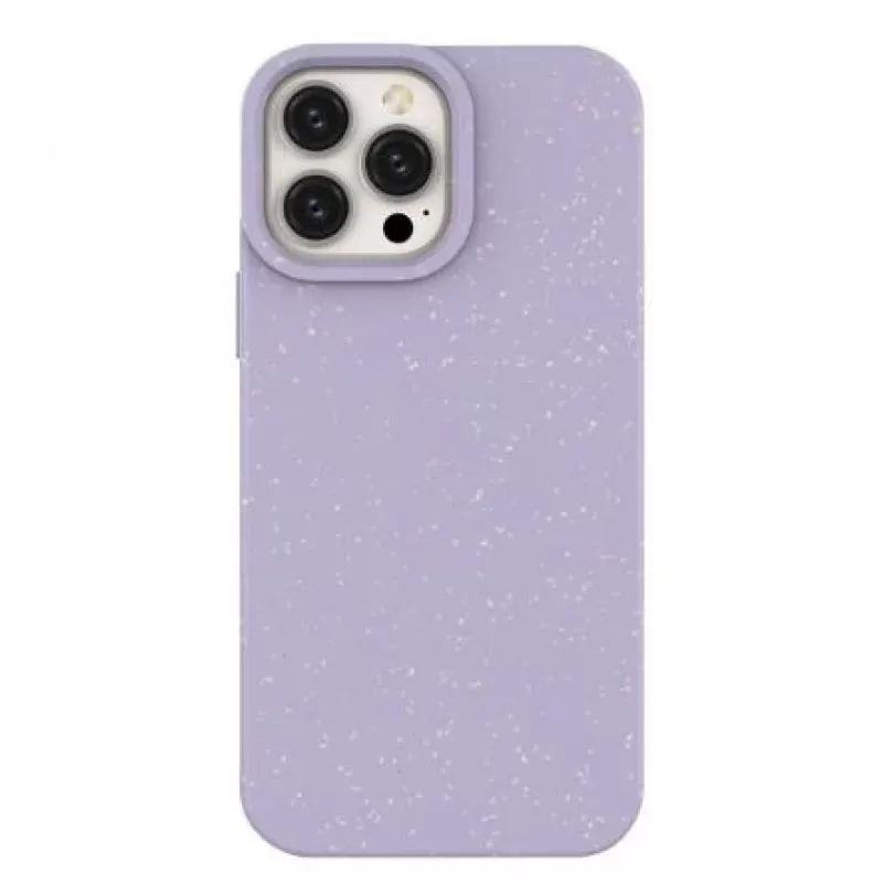 ECO Apple iPhone 13 Pro Max Silikonhülle Handyhülle Case Lila