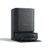 ECOVACS DEEBOT T80S OMNI Saugroboter mit Absaugstation, 6000 Pa Saugkraft, Heißwasser-Wischreinigung, Heißlufttrocknung, AIVI 3D 2.0 Hinderniserkennung, TrueMapping 2.0 LiDAR Navigation, Schwarz