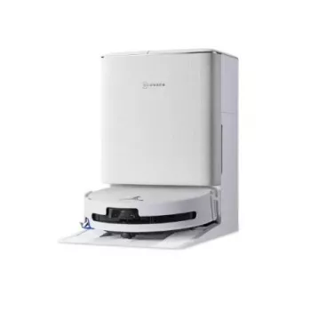ECOVACS DEEBOT T90 Omni Saugroboter mit Absaug- und Wischstation, 3000 Pa, Weiß