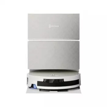 ECOVACS DEEBOT X12 PRO OMNI Saug- und Wischroboter mit 8000 Pa Saugkraft, Weiß