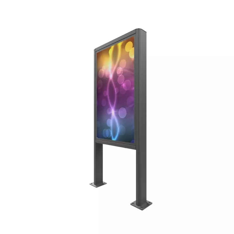 Edbak POK90 Outdoor-Bodenständer-Gehäuse für Samsung LH46OHA 46 Zoll