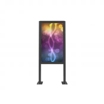 Edbak POK90 Outdoor-Bodenständer-Gehäuse für Samsung LH46OHA 46 Zoll