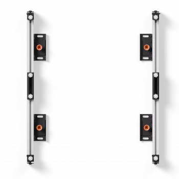 EDBAK ULS2337 Universal LED System für 2 Cabinets 600 x 337,5 mm | Schwarz