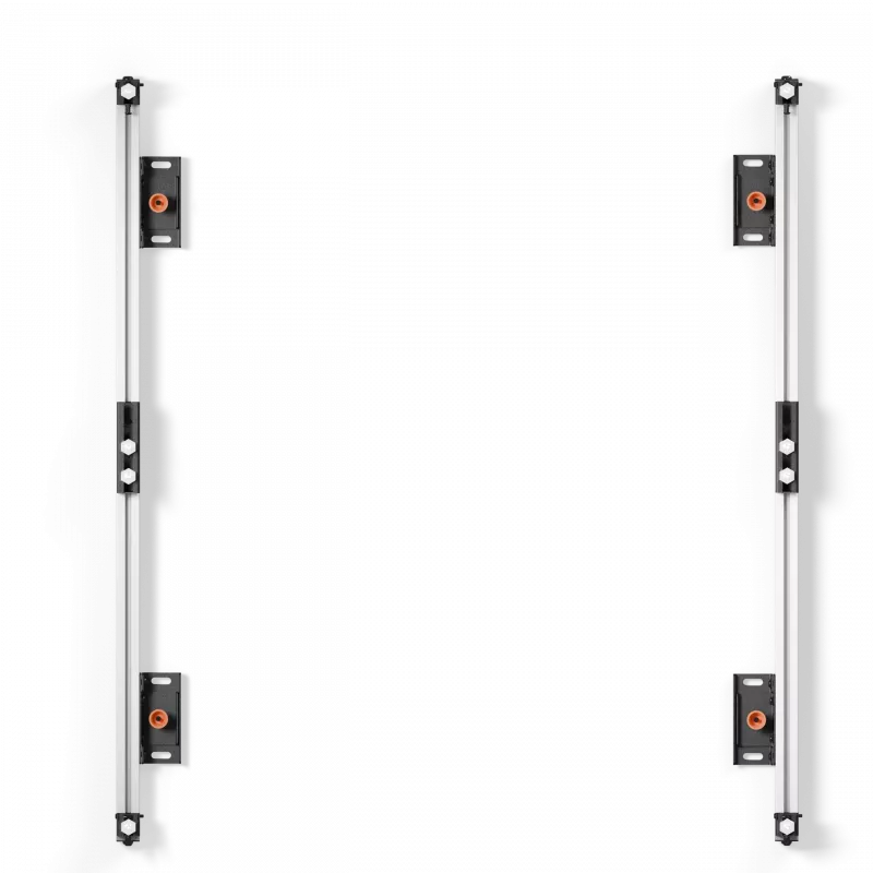 EDBAK ULS2500 Universelles LED-System für 2 Gehäuse 500mm | Schwarz